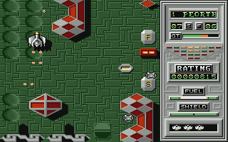 Hell Bent atari screenshot