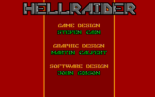 Hellraider atari screenshot