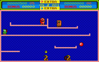 Helter Skelter atari screenshot