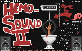 Hemosound II atari screenshot