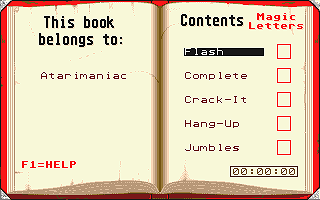 Henrietta's Book of Spells atari screenshot