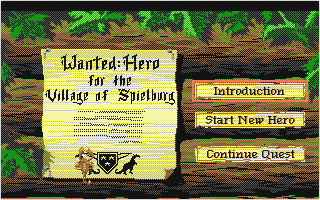 Hero's Quest I: So You Want to be a Hero — screenshot 1