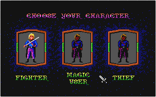 Hero's Quest I: So You Want to be a Hero atari screenshot