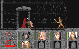 Heroes of the Lance atari screenshot