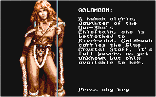 Heroes of the Lance atari screenshot