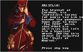 Heroes of the Lance atari screenshot