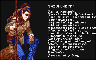 Heroes of the Lance atari screenshot