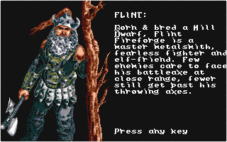 Heroes of the Lance atari screenshot