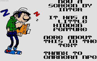 Hier Sind Noca Zwei Plaarze Frei atari screenshot