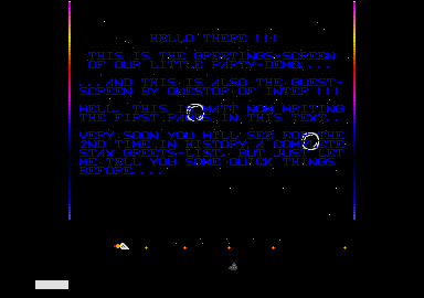 Hier Sind Noca Zwei Plaarze Frei atari screenshot