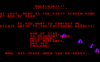 Hier Sind Noca Zwei Plaarze Frei atari screenshot