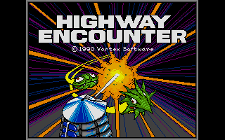 Highway Encounter atari screenshot