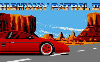 Highway Patrol II atari screenshot