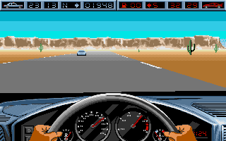 Highway Patrol II atari screenshot