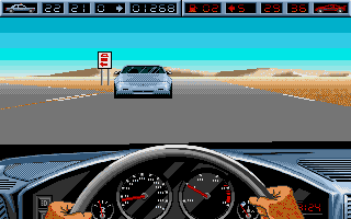 Highway Patrol II atari screenshot