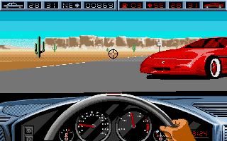 Highway Patrol II atari screenshot