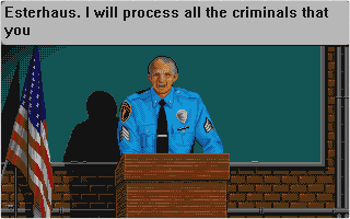 Hill Street Blues atari screenshot