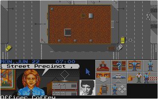 Hill Street Blues atari screenshot