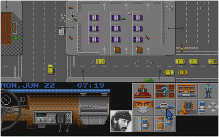 Hill Street Blues atari screenshot