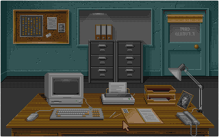 Hill Street Blues atari screenshot