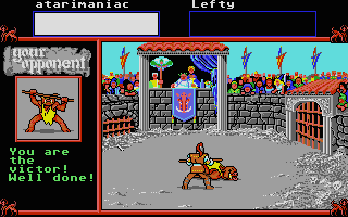 Hillsfar atari screenshot