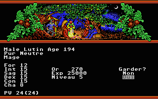 Hillsfar atari screenshot