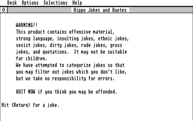Hippo's Outrageous Jokes & Quotes — screenshot 1