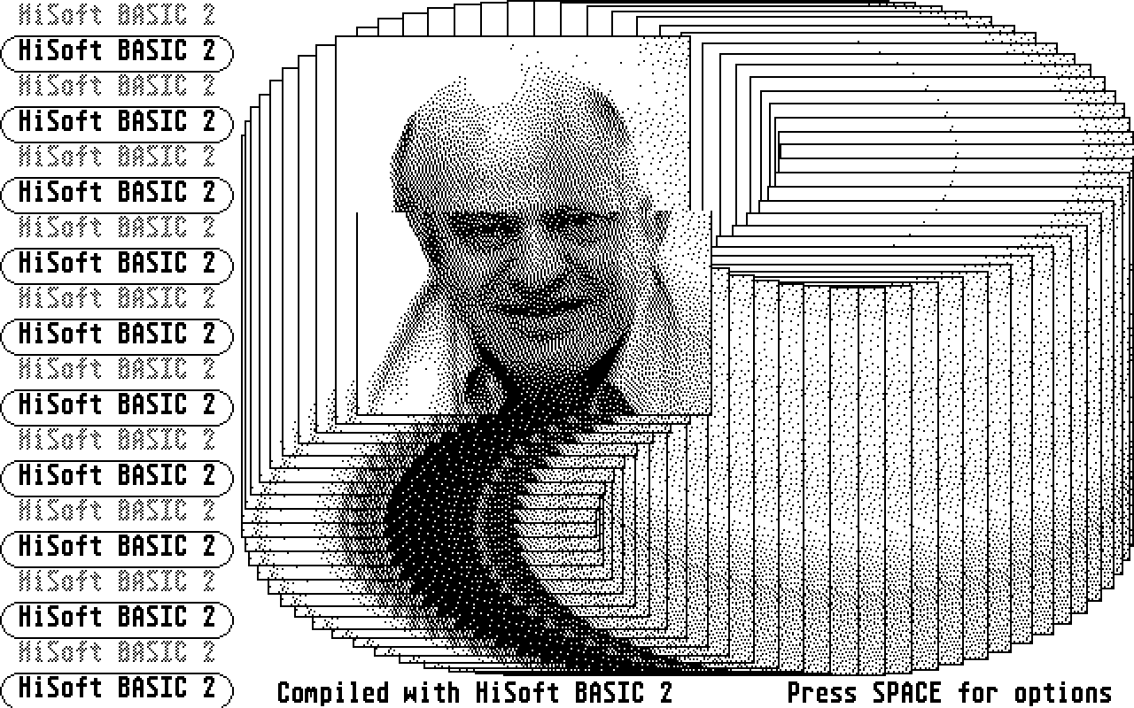 HiSoft BASIC atari screenshot
