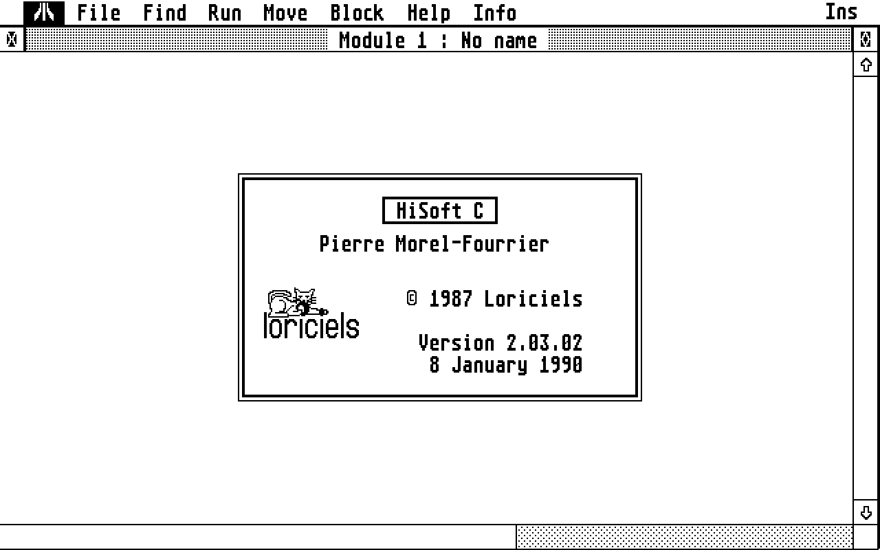 HiSoft C — screenshot 1