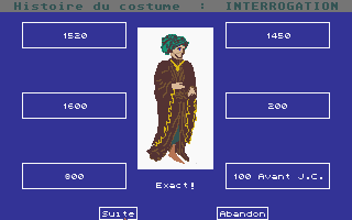 Histoire Primaire atari screenshot