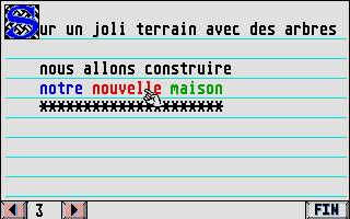 Histoires de Maisons atari screenshot
