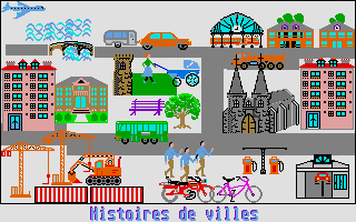 Histoires de Villes atari screenshot