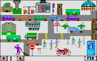 Histoires de Villes atari screenshot