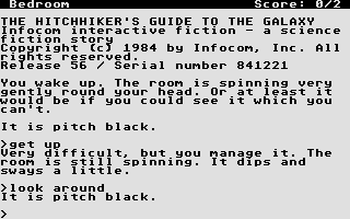 Hitchhiker's Guide to the Galaxy (The) — screenshot 1