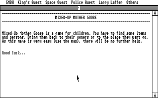 Hitchhikers Guide to Sierra Games (A) atari screenshot