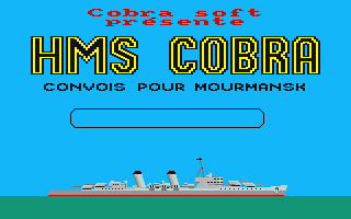 HMS Cobra atari screenshot