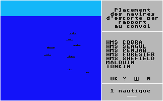 HMS Cobra atari screenshot