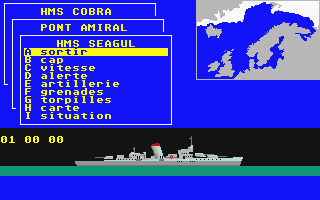 HMS Cobra atari screenshot