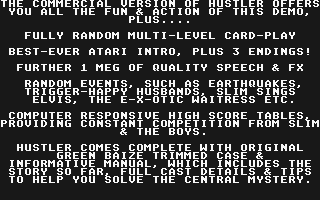 Hollywood Hustler atari screenshot