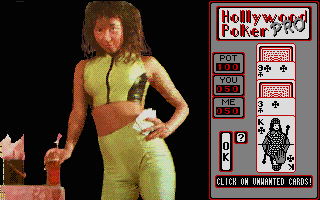 Hollywood Poker Pro atari screenshot