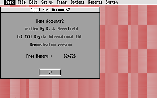 Home Accounts 2 — screenshot 1
