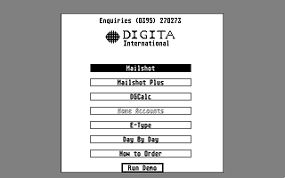 Home Accounts atari screenshot