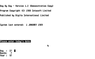 Home Accounts atari screenshot