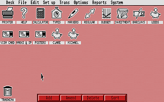 Home Accounts 2 atari screenshot
