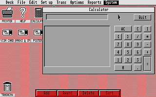 Home Accounts 2 atari screenshot