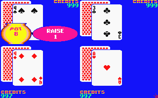 Home Casino Poker atari screenshot