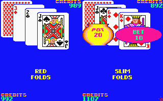 Home Casino Poker atari screenshot