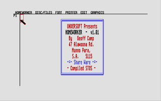 Home Worker atari screenshot