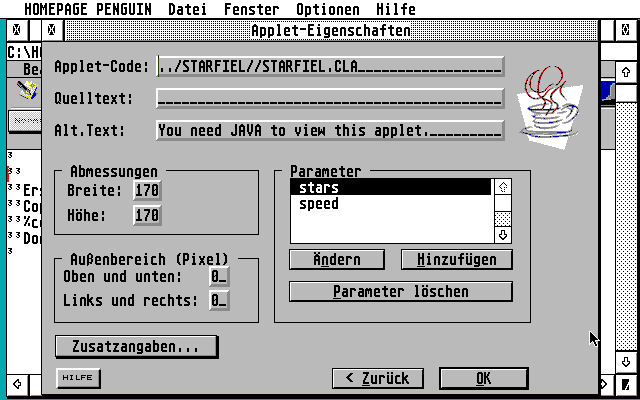 Homepage Penguin atari screenshot