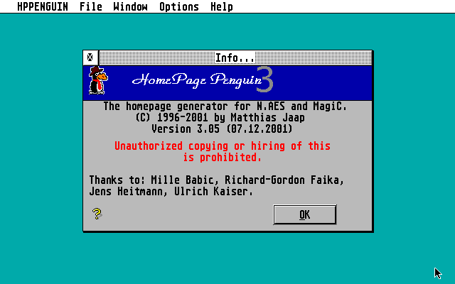 HomePage-Penguin — screenshot 1